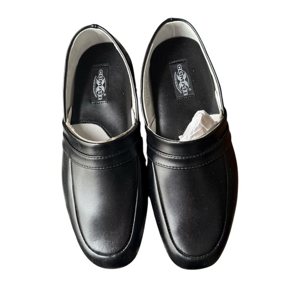 Climate X Black Leather Slippers House Shoes Men’s 8 EEE Round Close Toe NIB - Picture 15 of 16